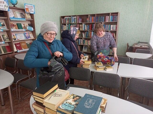 Сбор книг для новых территорий Российской Федерации